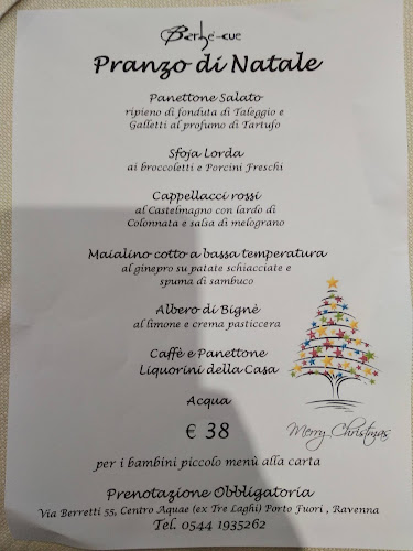 Ristorante Barbe'-Cue Open Times