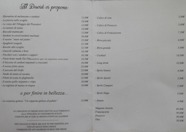 Al David Vineria con Cucina