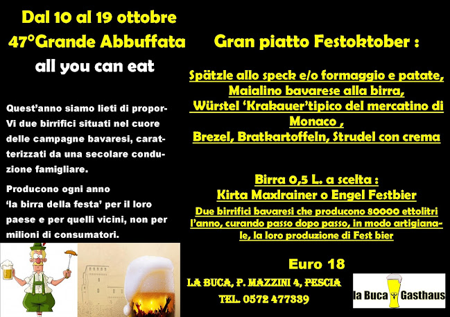 Reviews of La Buca Gasthaus in Pescia - Ristorazione