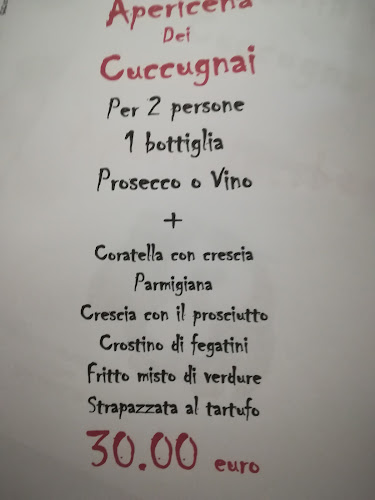 Opinii despre Trattoria dei Cuccugnai în Foligno - Ristorazione