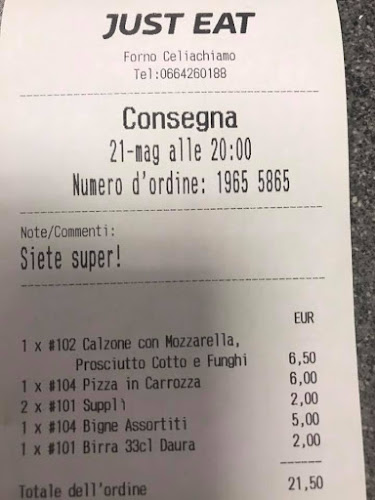 Forno Celiachiamo - Ristorazione