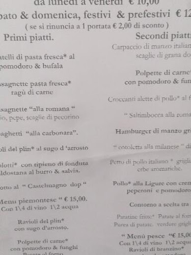 Opinii despre Ristorante dell'Olmo în Cantalupo - Ristorazione