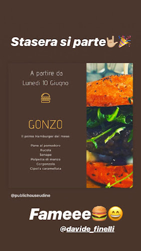 Public House | Hamburger & Birre artigianali - Ristorazione