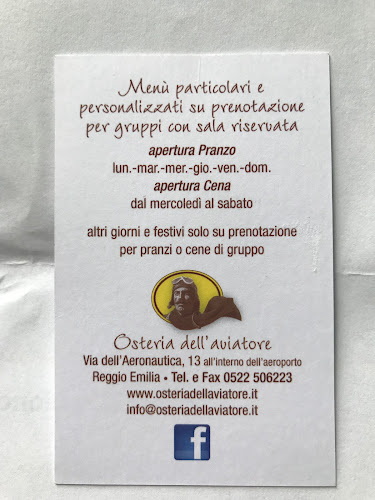 Comentarii opinii despre Osteria dell'Aviatore
