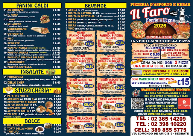 Opinii despre Il faro în Segrate - Ristorazione