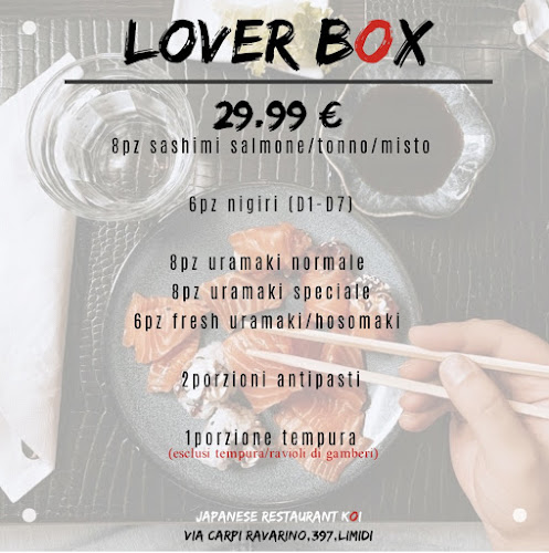 Reviews of KOI ristorante giapponese in Limidi - Ristorazione