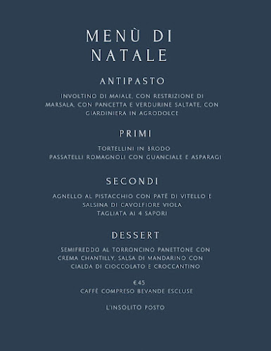 L'insolito Posto - Ristorazione