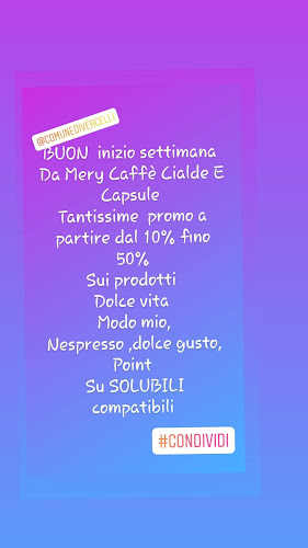 Negozio caffe' in cialde capsule mery caffe' - Ristorazione