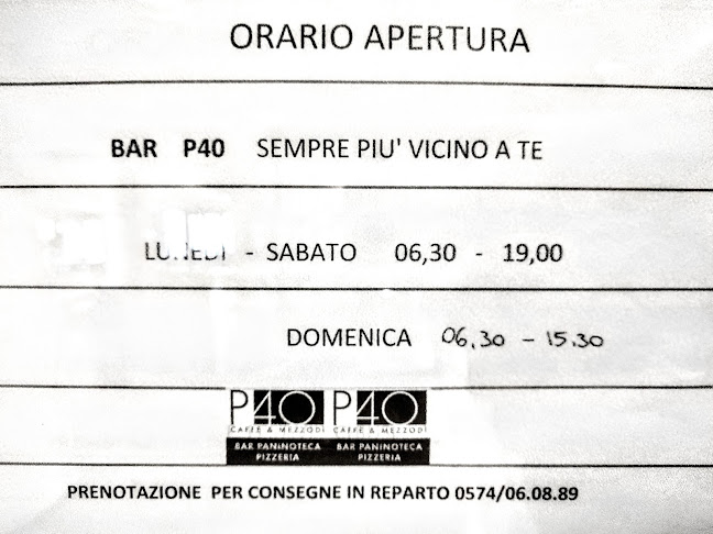 P40 Caffè E Mezzodì Nuovo Ospedale Prato - Prato
