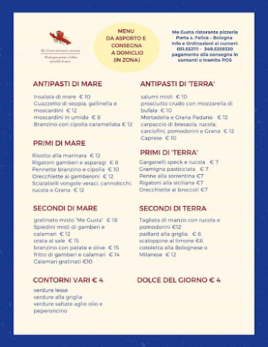 Opinii despre Me Gusta - ristorante pizzeria în Bologna - Ristorazione