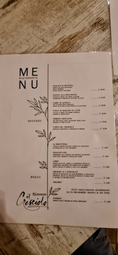 Ristorante Il Cresciolo - Ristorazione