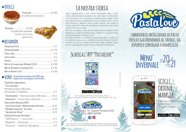 Opinii despre Pasta Love în Castel Frentano - Ristorazione