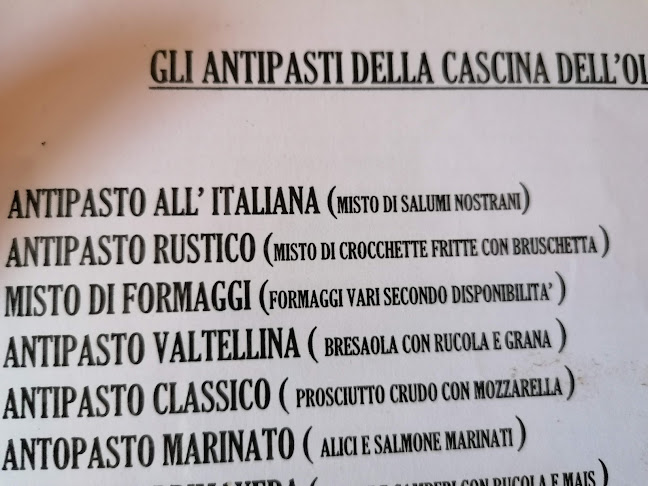 Ristorante Pizzeria La Cascina dell'Olmo