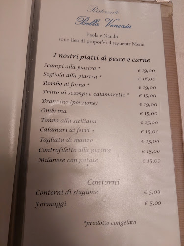 Ristorante Bella Venezia di Cassan Ferdinando - Ristorazione