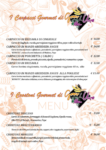 Opinii despre Grano&Uva | Enoristopizzanorcineria în Brindisi - Ristorazione