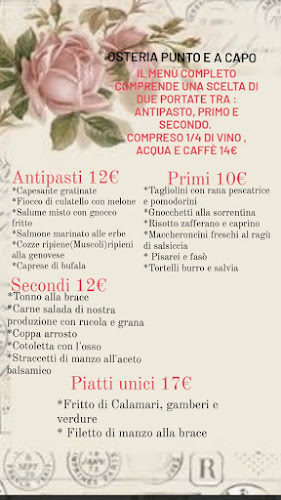 Osteria da Melo punto e a capo