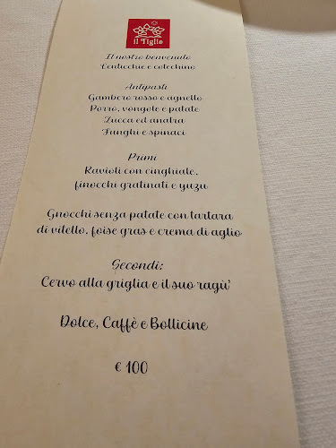 Opinii despre Il Tiglio în Montemonaco - Ristorazione