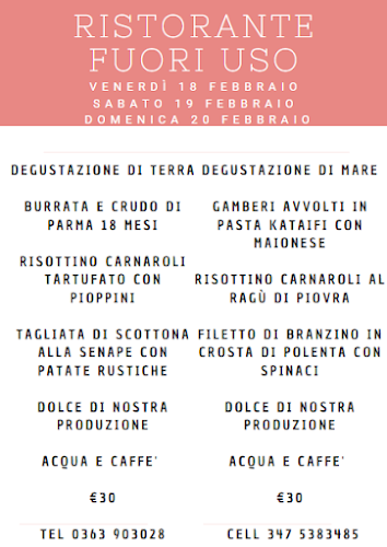 Vineria Fuori Uso Open Times