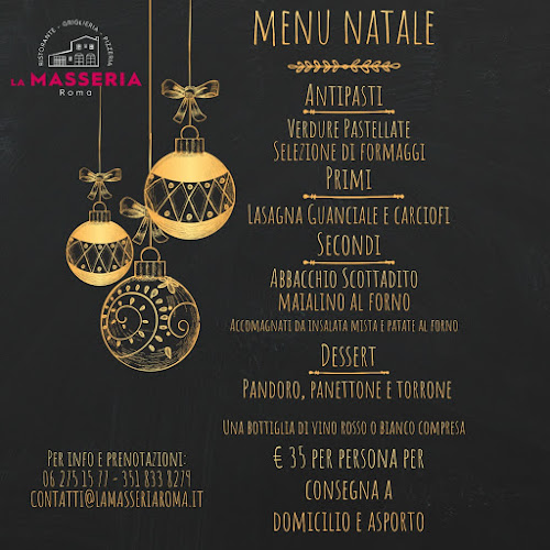 Opinii despre Ristorante Pizzeria La Masseria în Roma - Ristorazione