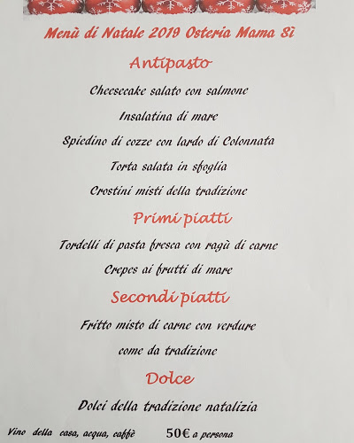 Osteria Mama si - Sarzana