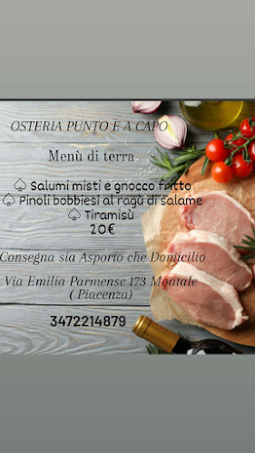 Osteria da Melo punto e a capo - Ristorazione