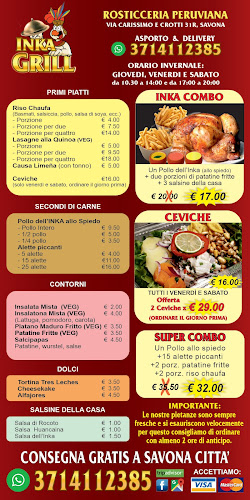 Inka Grill Specialità Peruviane da Asporto