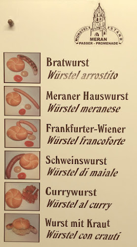 Würstelstand Passer-Promenade Meran