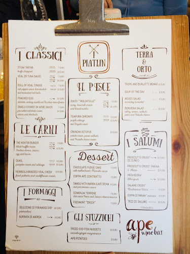 Ape Vino e Cucina - Alba - Ristorazione