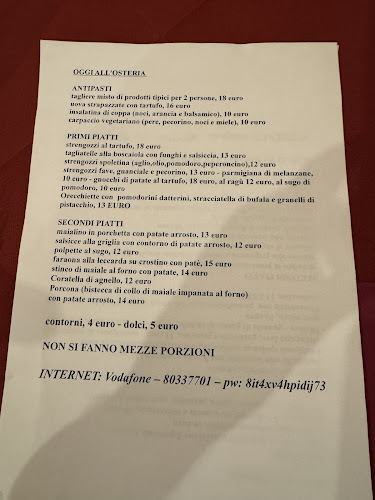 Reviews of C'era una volta L'osteria in Spoleto - Ristorazione