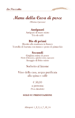 Ristorante Pizzeria La Piazzetta - Ravenna