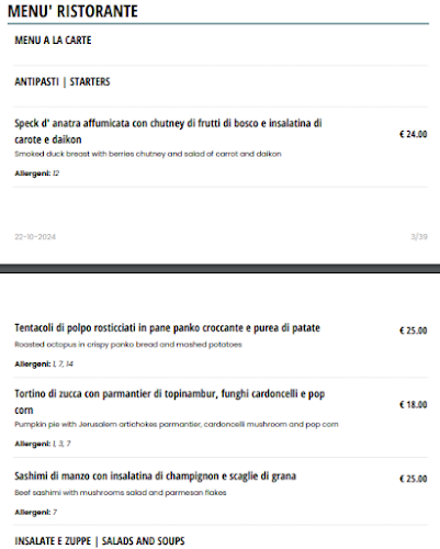 Il Grande Gatsby Bar & Restaurant - Ristorazione