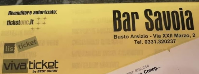 Bar Tabaccheria Savoia di Caimi Roberto - Ristorazione