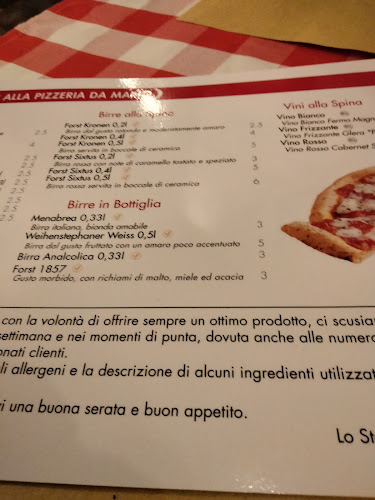 Pizzeria Da Mario Phone number