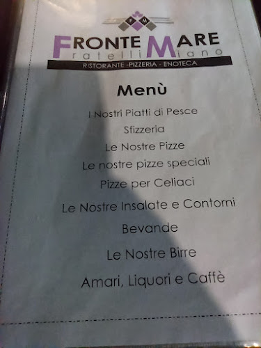 Ristorante Pizzeria ed Enoteca a Santa Teresa di Riva - Fronte Mare Open Times