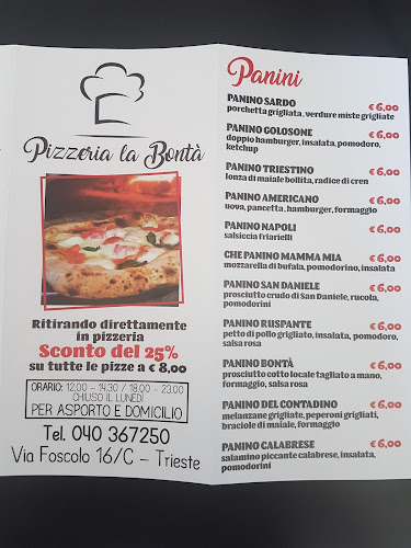 Pizzeria La Bontà di Angelo Speranza - Trieste