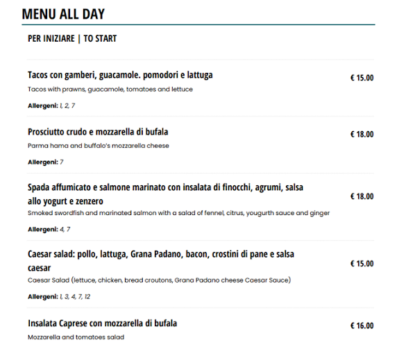 Il Grande Gatsby Bar & Restaurant - Roma