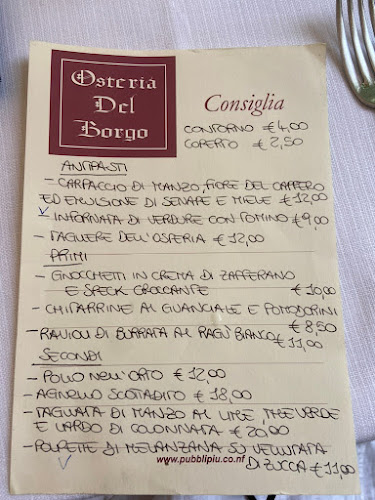 Osteria del Borgo