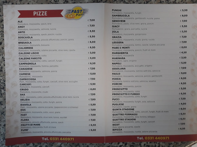 Fast Pizza - Legnano