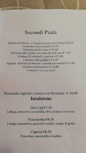 RISTORANTE DUE LUPI
