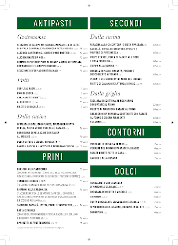 Opinii despre Taverna Cestia Roma în Roma - Ristorazione