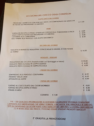 La Cucina del Chicco
