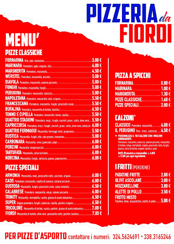 Opinii despre Pizzeria Da Fiordi în Gualdo Tadino - Ristorazione