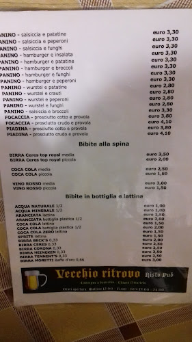 Opinii despre Vecchio Ritrovo în Scafati - Ristorazione