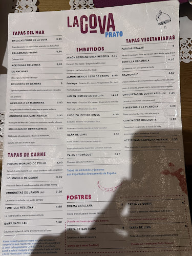 Opinii despre La Cova Tapas Bar Prato în Prato - Ristorazione