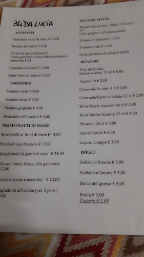 Ristorante 34 da Lucia - Ristorazione