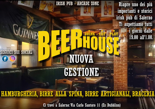 Opinii despre BEER HOUSE ~ IRISH PUB ~ Arcade zone în Salerno - Ristorazione