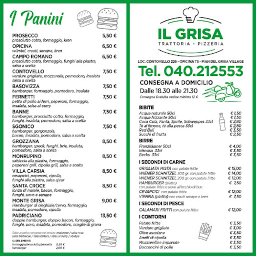 Opinii despre Il Grisa Pizzeria Ristorante Pub în Trieste - Ristorazione