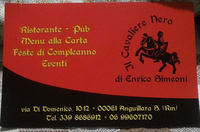Opinii despre Il Cavaliere Nero în Anguillara Sabazia - Ristorazione