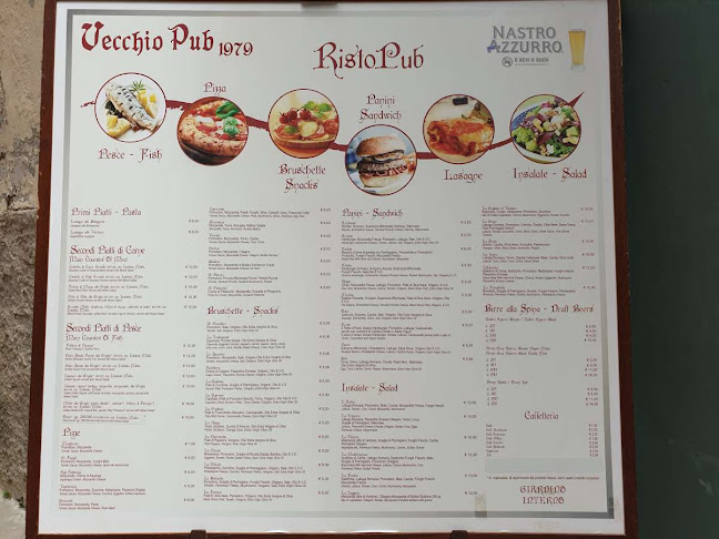 Reviews of Vecchio Pub 1979 in Siracusa - Ristorazione
