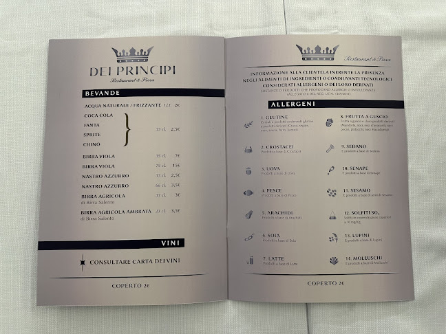 Opinii despre Dei Principi - Restaurant & Pizza în Bari - Ristorazione